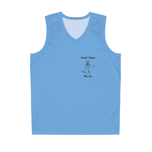 Scary Jerry Ski Co Basketball Jersey (AOP)