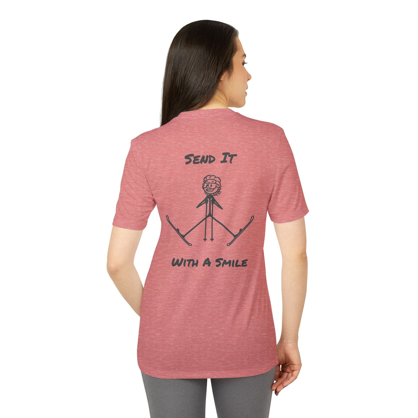 adidas Unisex Send It With a Smile Sport T-shirt