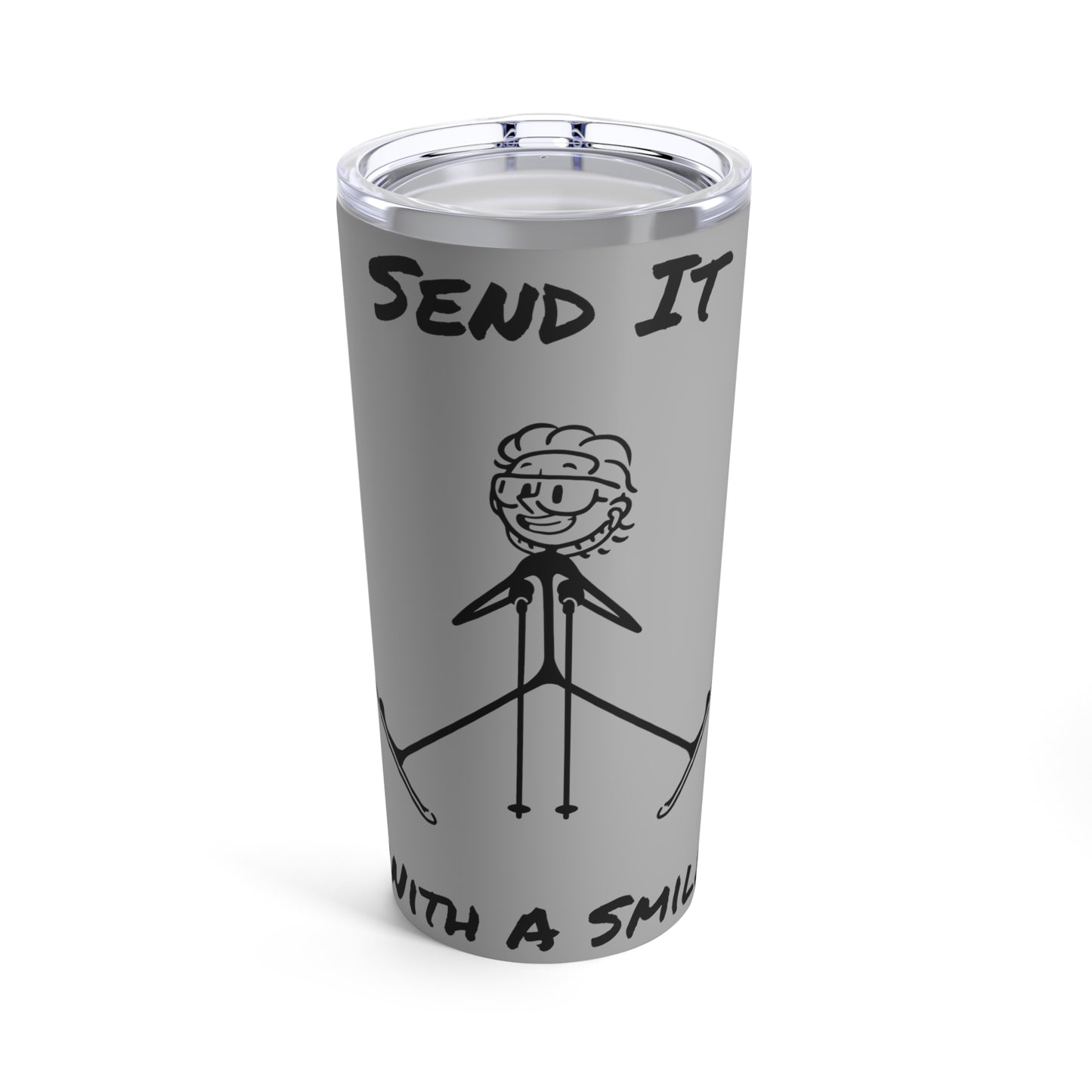 Send It With A Smile Tumbler 20oz