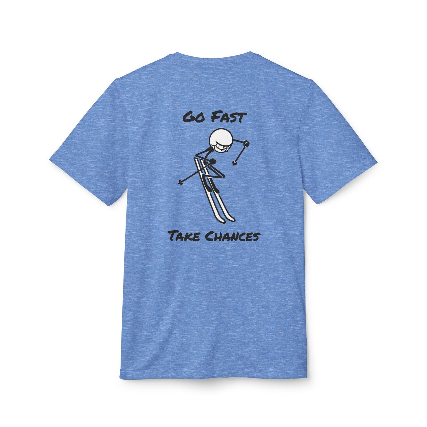 adidas Unisex Go Fast Take Chances Sport T-shirt