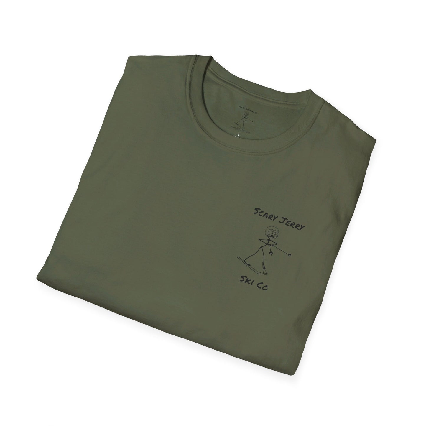 Scary Jerry Go Fast Take Chances Unisex Softstyle T-Shirt