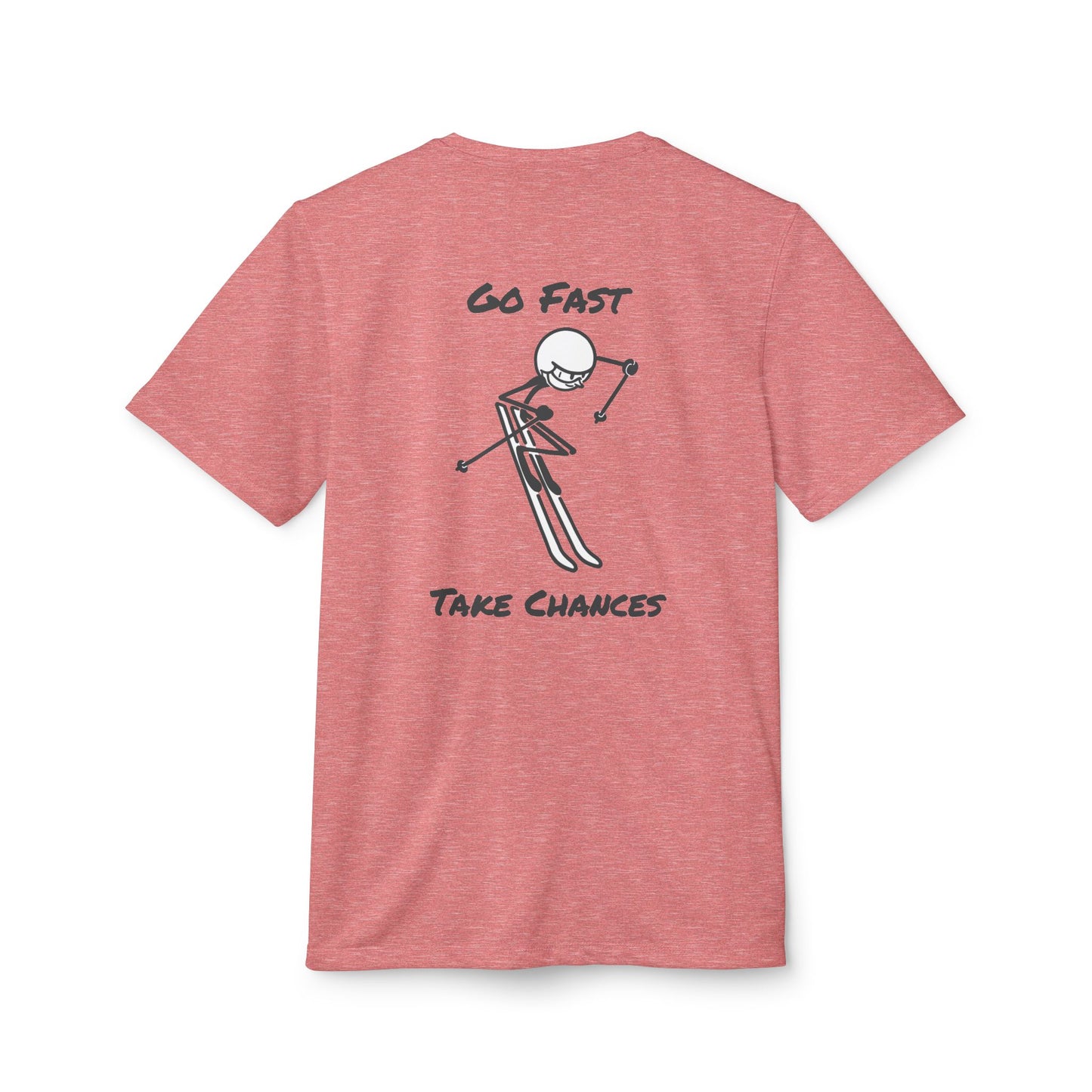 adidas Unisex Go Fast Take Chances Sport T-shirt