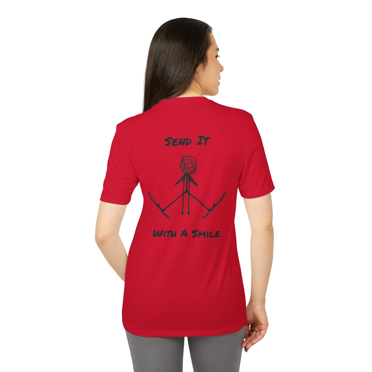 adidas Unisex Send It With a Smile Sport T-shirt