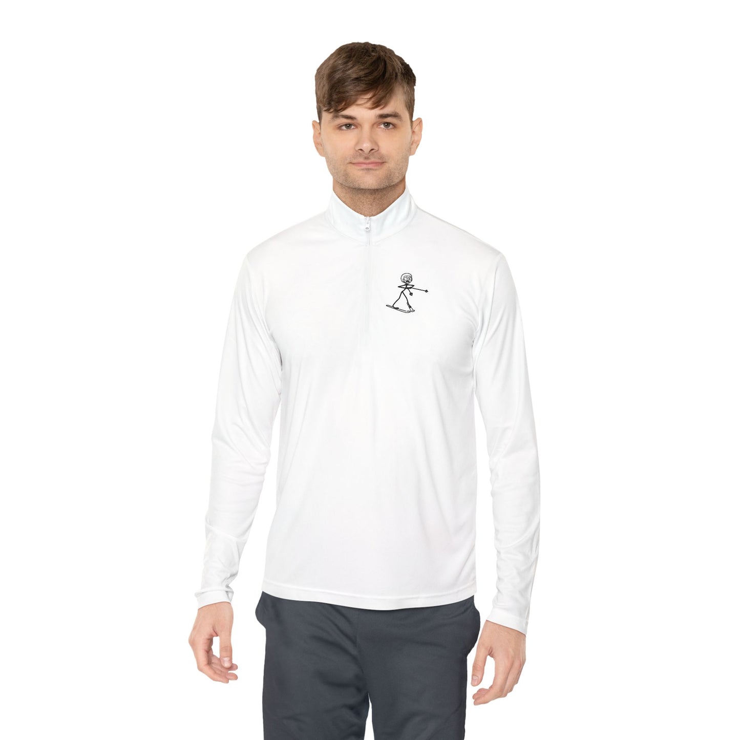 Scary Jerry Unisex Quarter-Zip Pullover