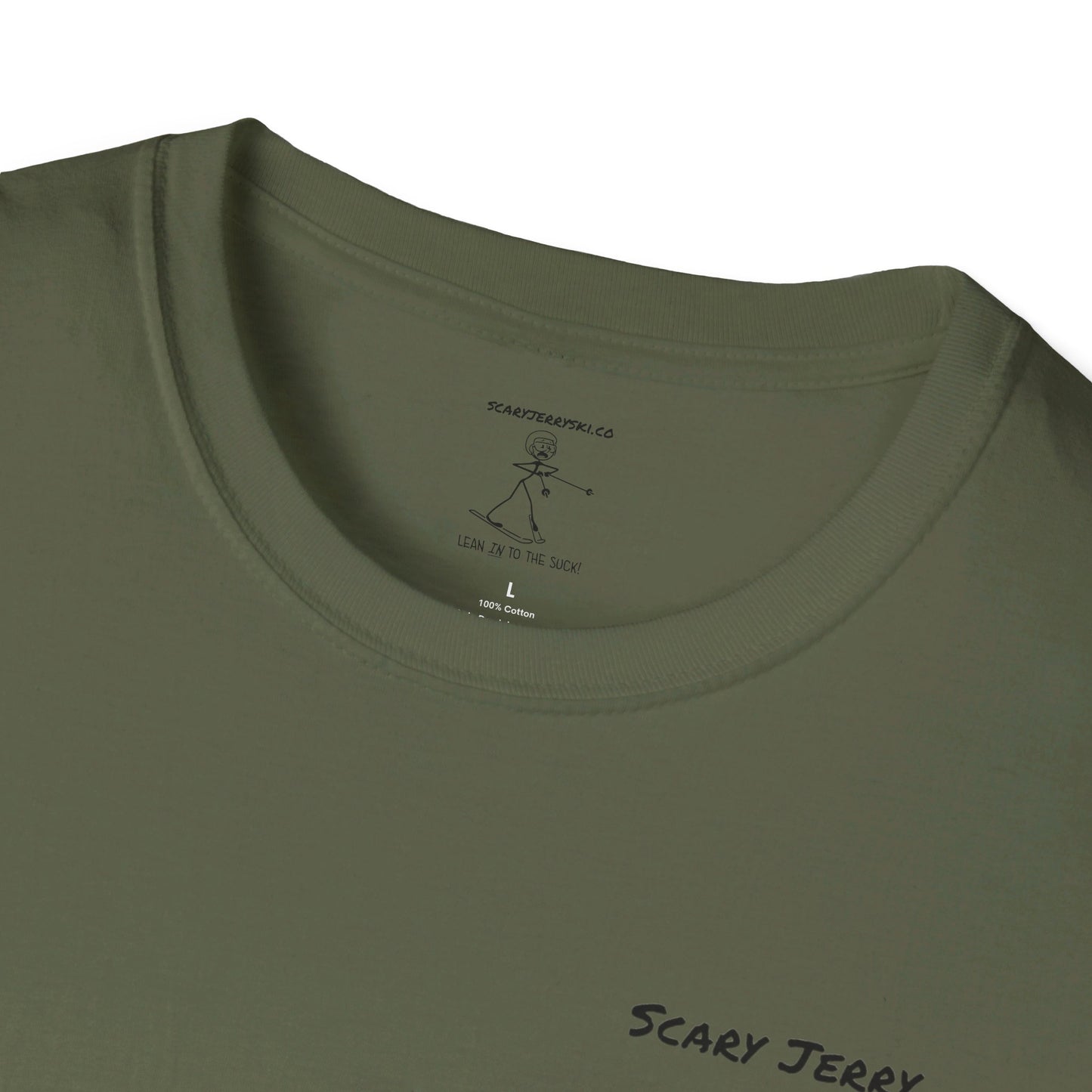 Scary Jerry Go Fast Take Chances Unisex Softstyle T-Shirt