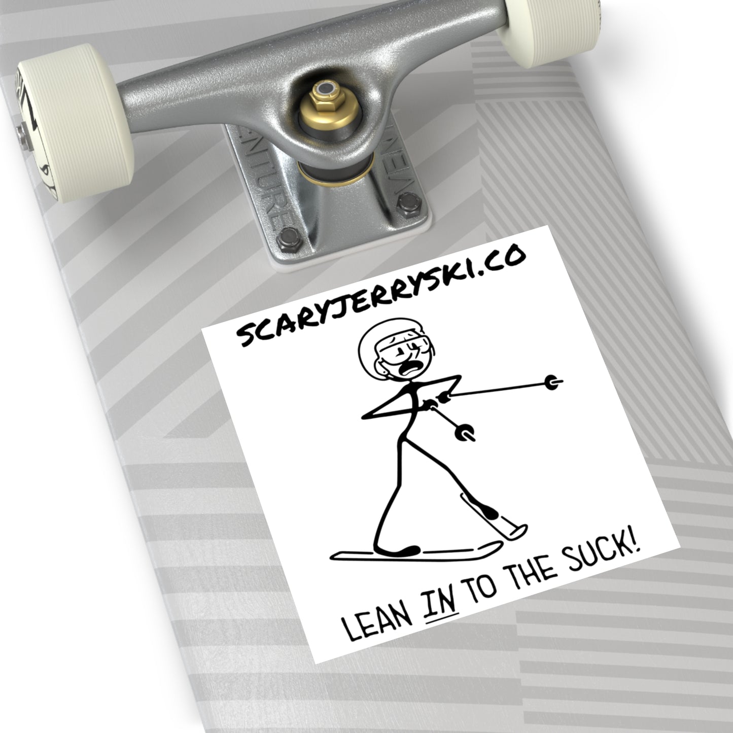 Scary Jerry Vinyl Stickers