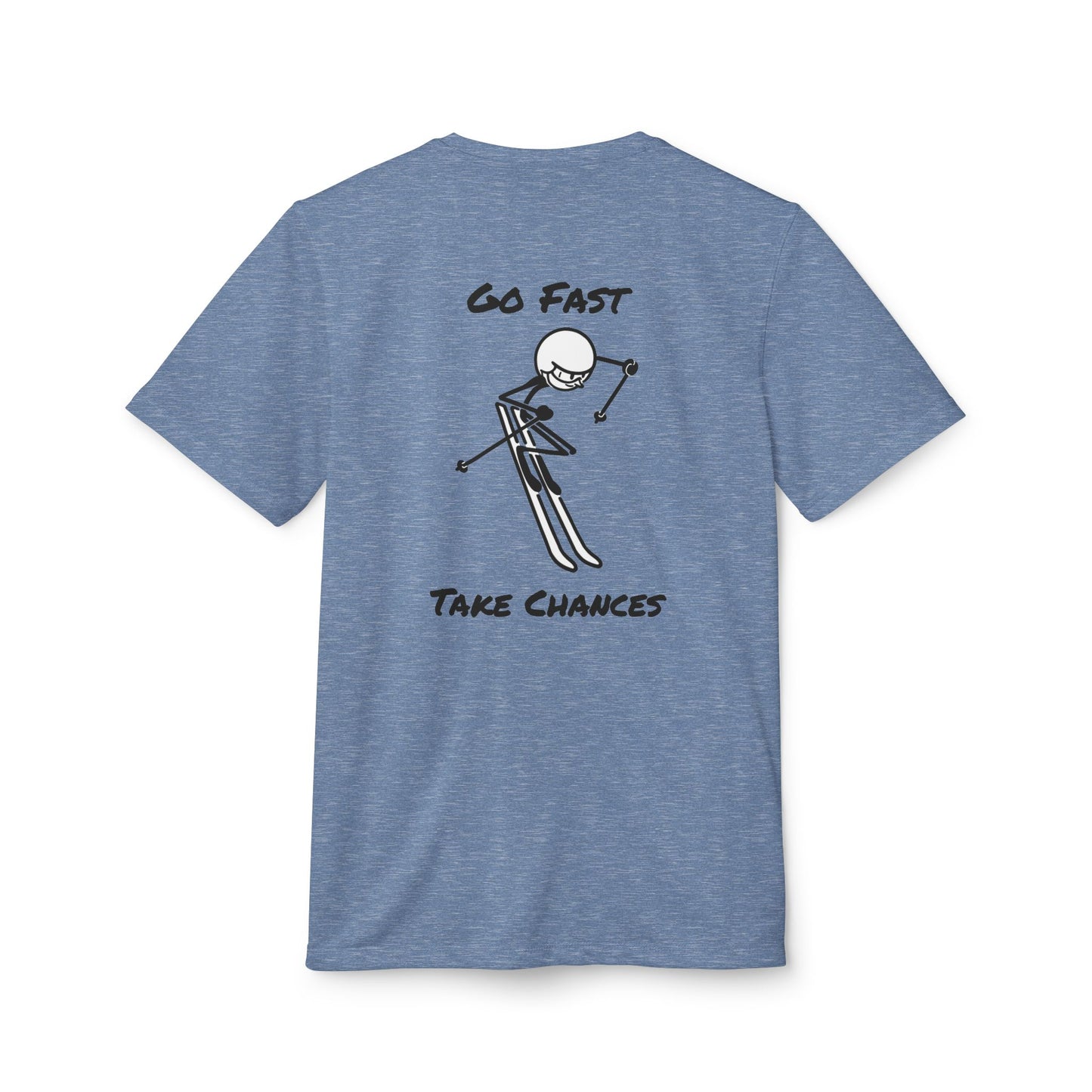 adidas Unisex Go Fast Take Chances Sport T-shirt