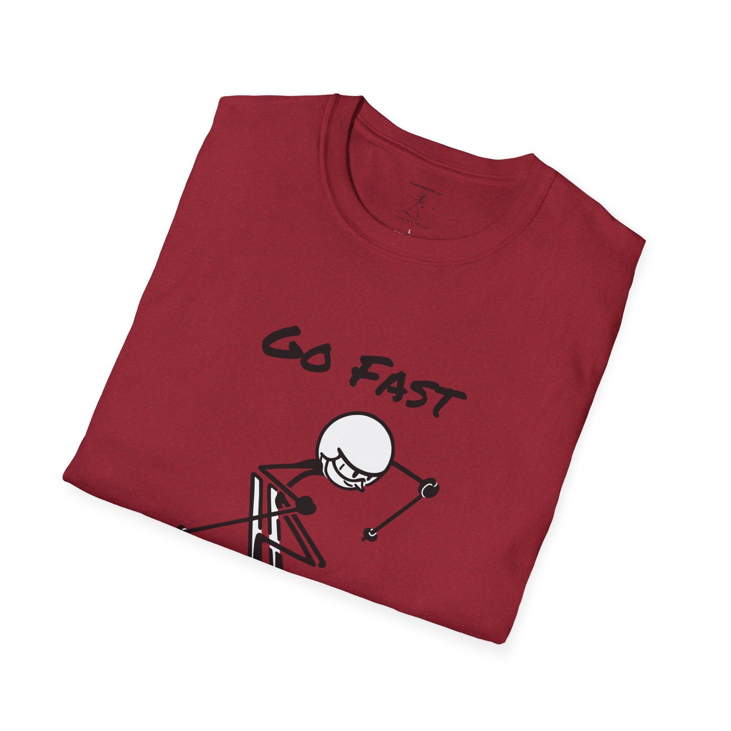 Go Fast Take Chances Unisex Softstyle T-Shirt