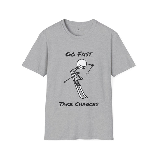 Go Fast Take Chances Unisex Softstyle T-Shirt