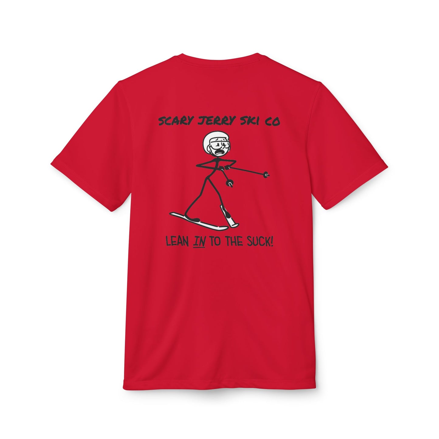 adidas Unisex Scary Jerry Lean In To The Suck Sport T-shirt