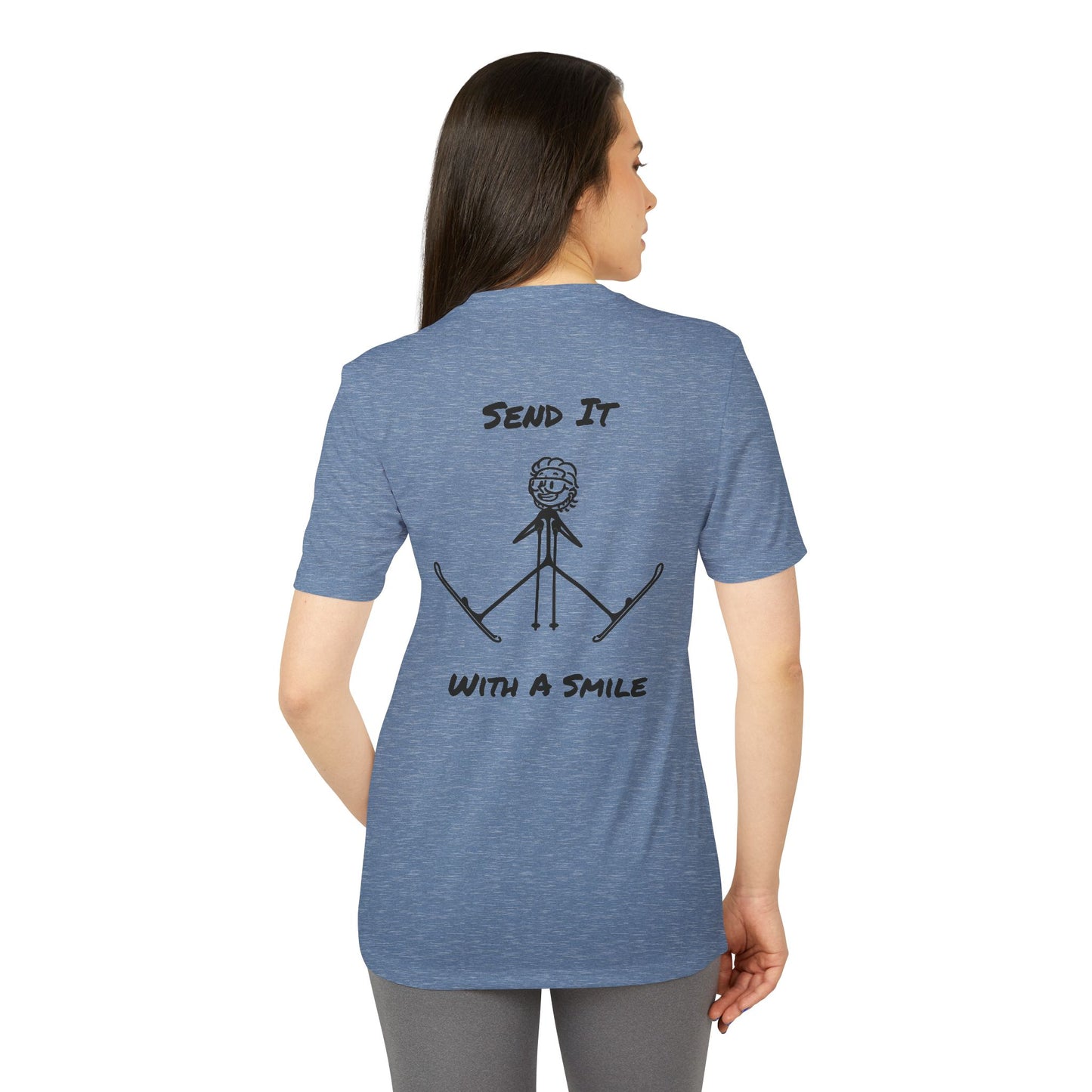 adidas Unisex Send It With a Smile Sport T-shirt