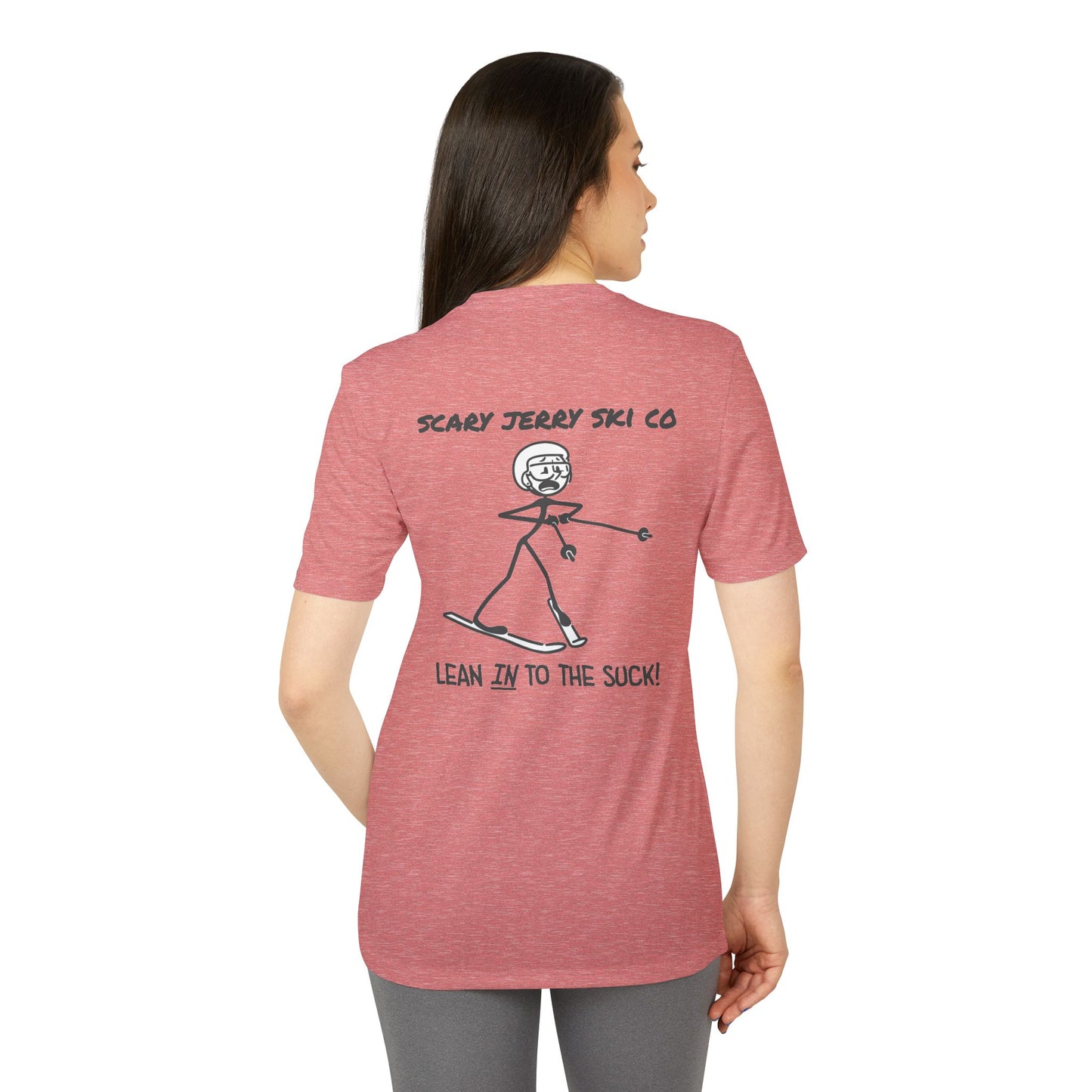 adidas Unisex Scary Jerry Lean In To The Suck Sport T-shirt