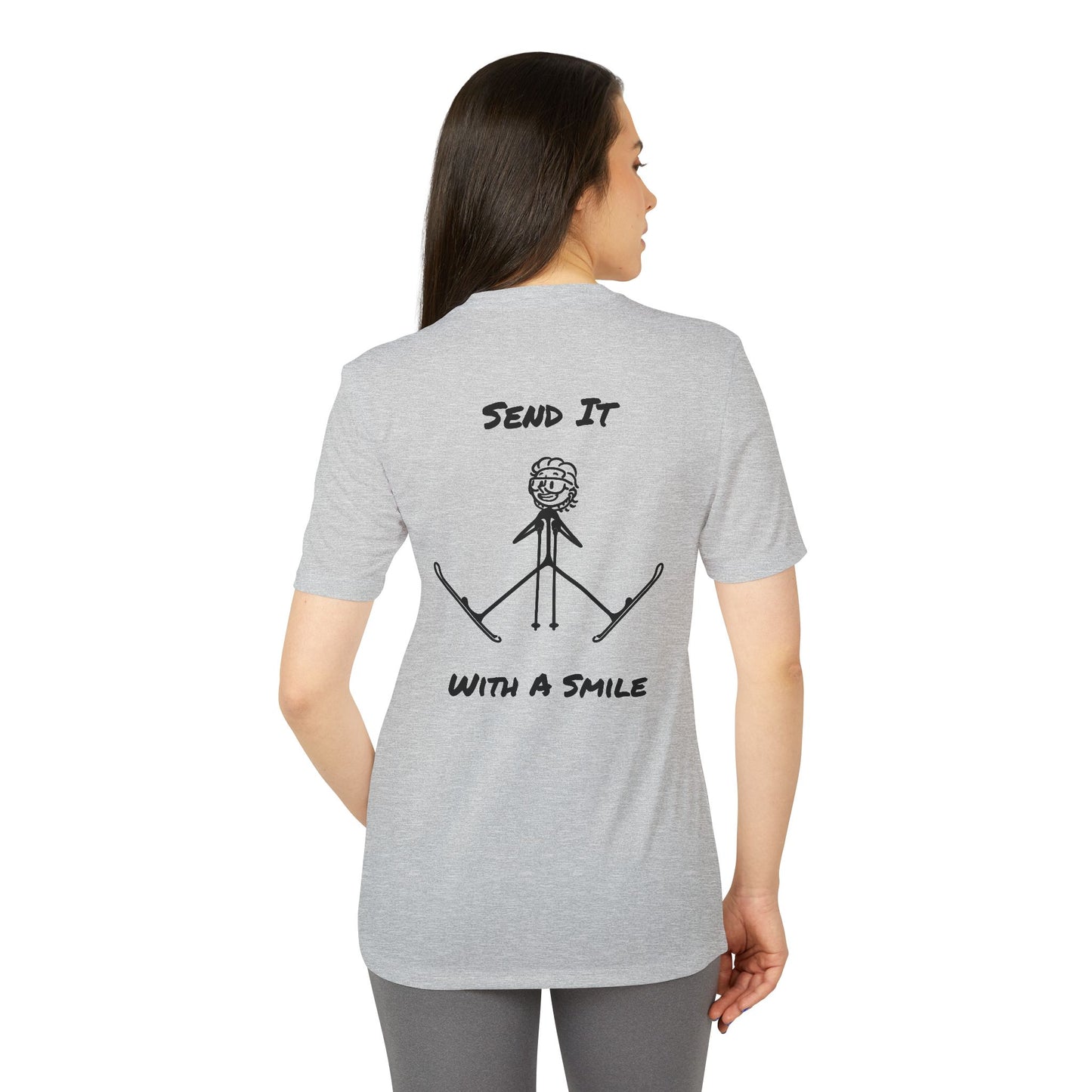 adidas Unisex Send It With a Smile Sport T-shirt