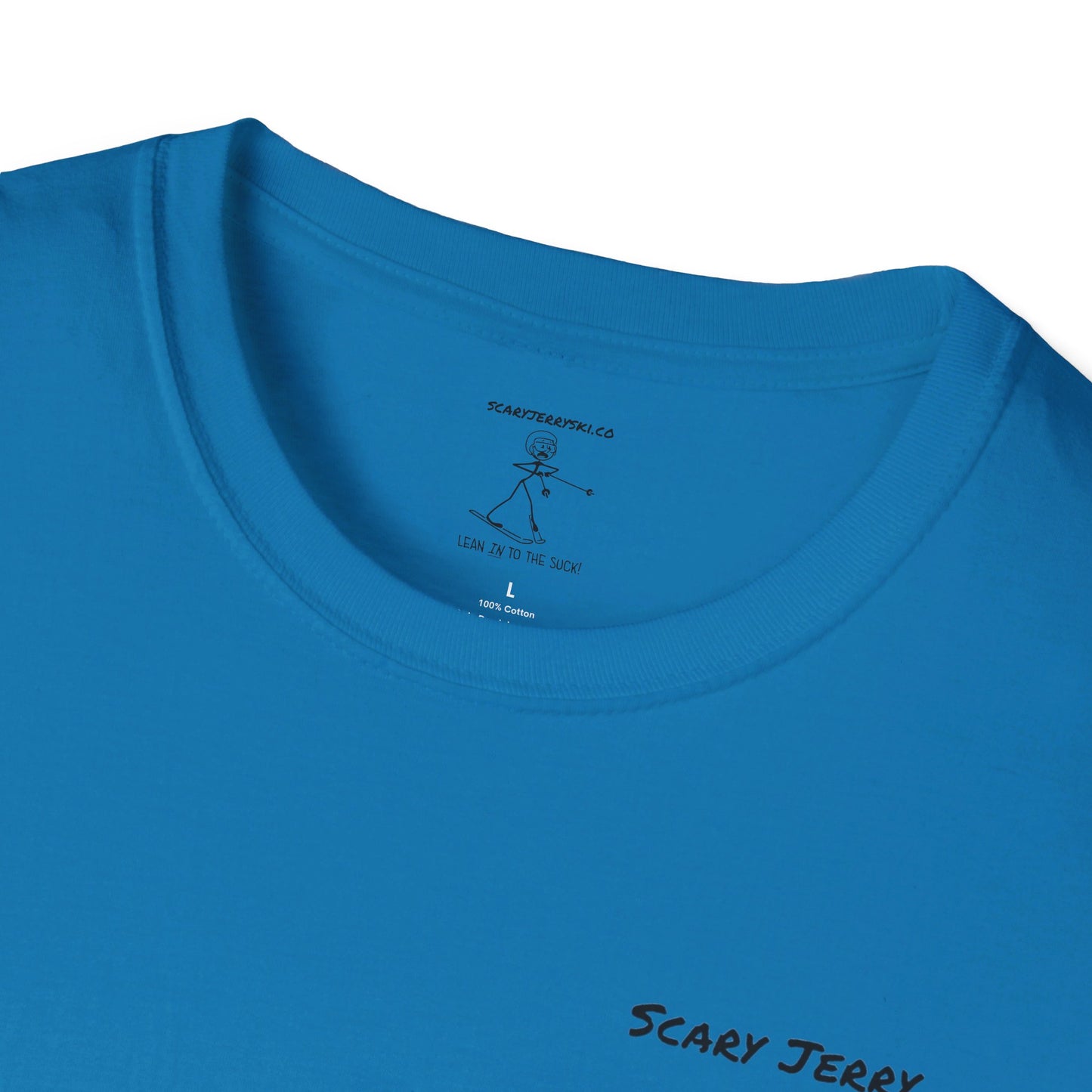 Scary Jerry and Motto Unisex Softstyle T-Shirt