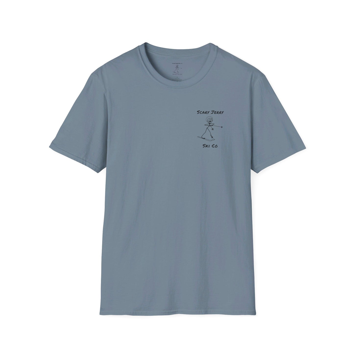 Scary Jerry and Motto Unisex Softstyle T-Shirt