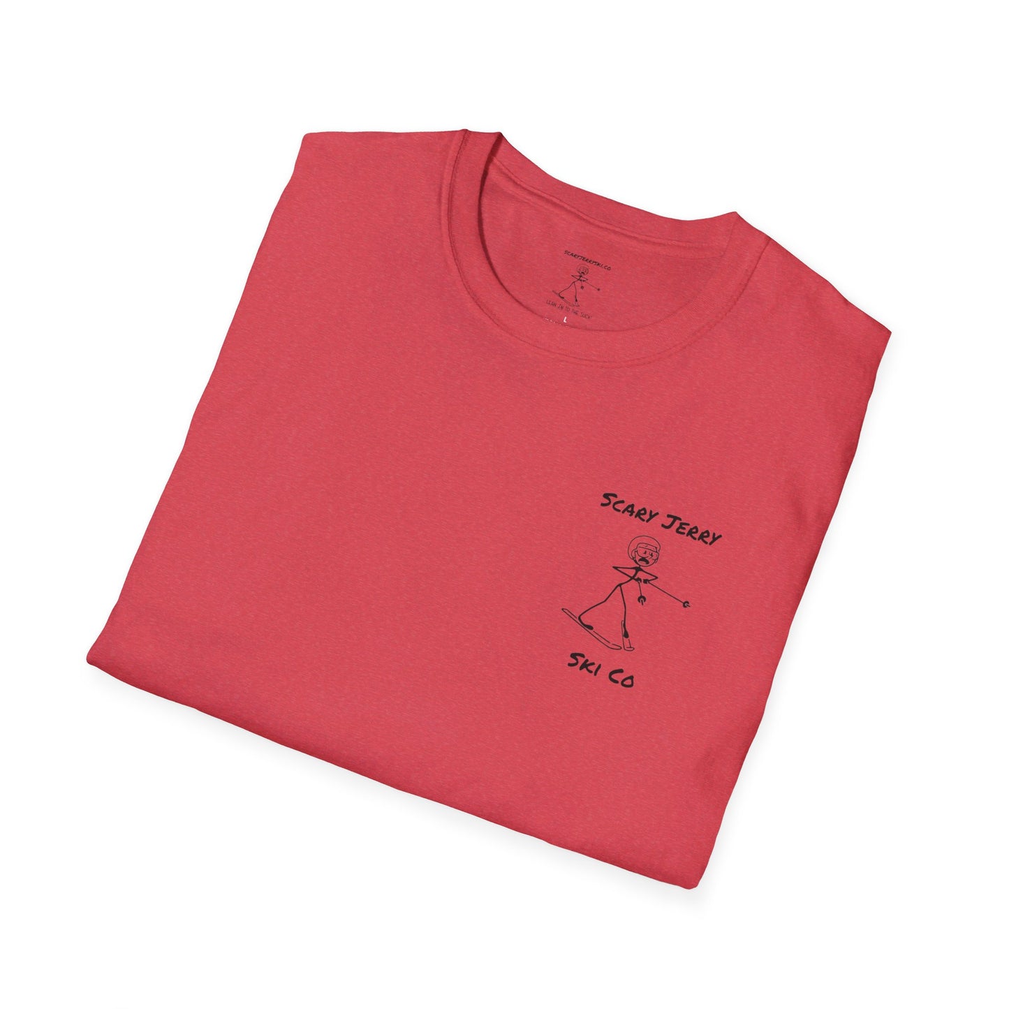 Scary Jerry Send It Unisex Softstyle T-Shirt