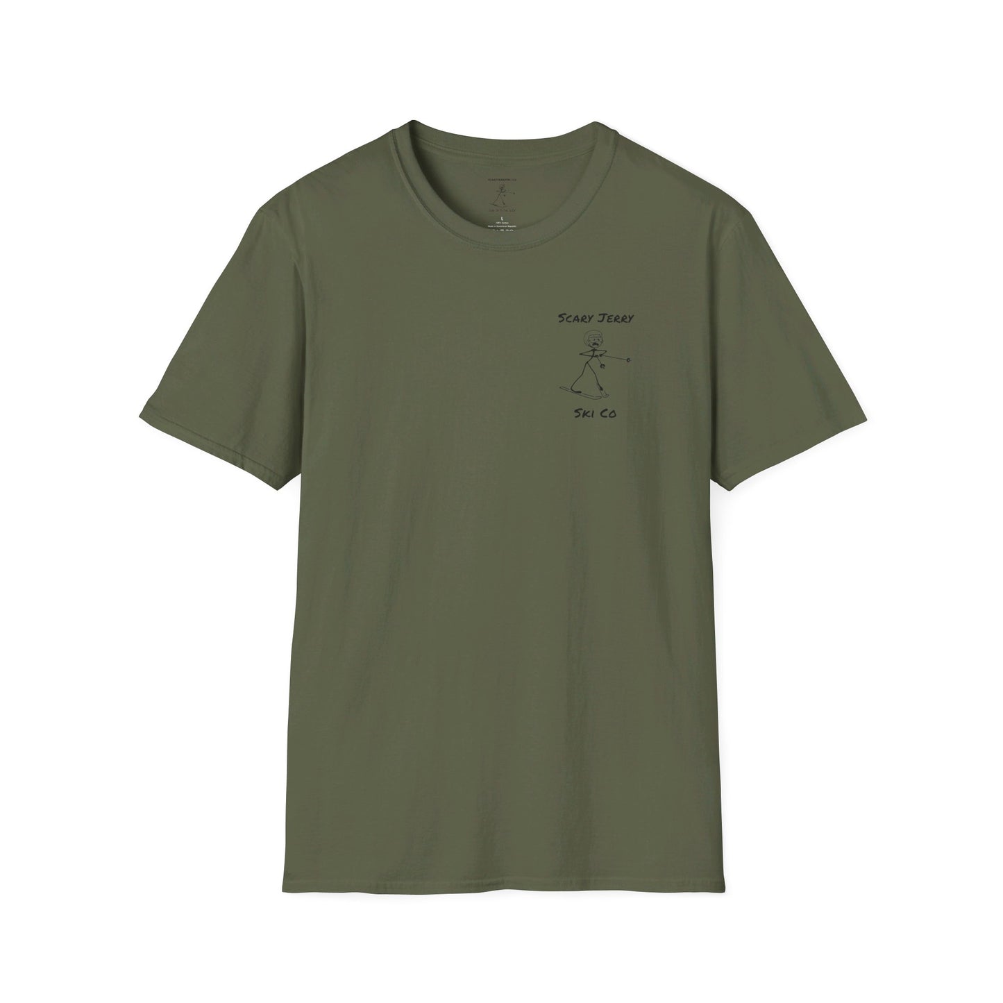 Scary Jerry Go Fast Take Chances Unisex Softstyle T-Shirt