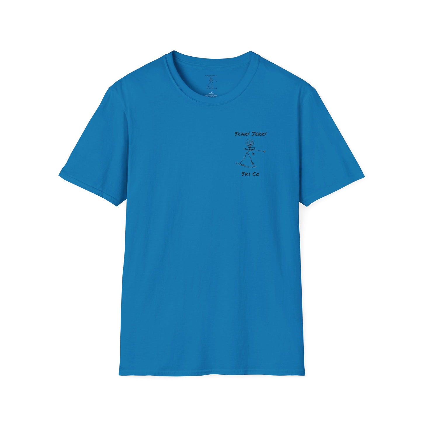 Scary Jerry and Motto Unisex Softstyle T-Shirt
