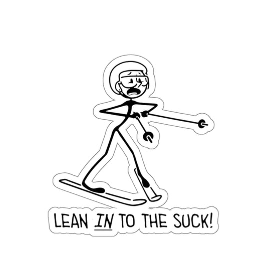Lean In To The Suck Kiss-Cut Stickers