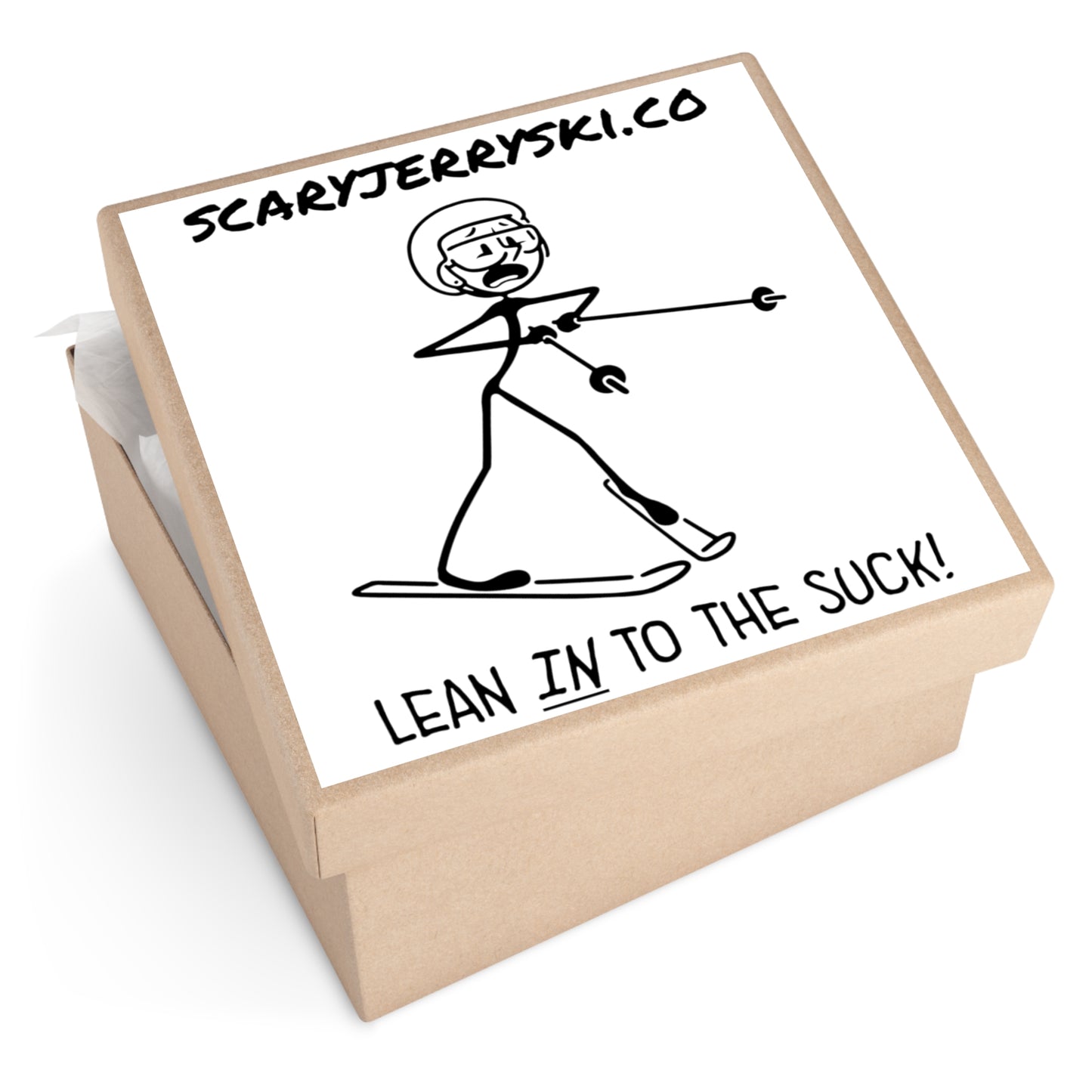 Scary Jerry Vinyl Stickers