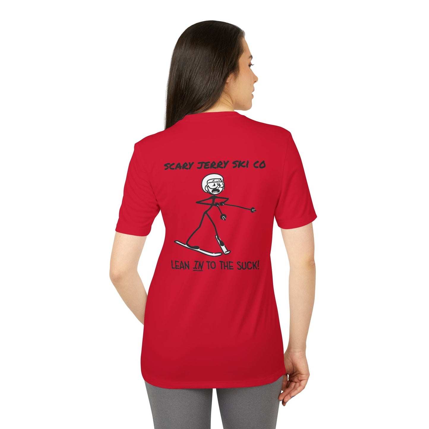 adidas Unisex Scary Jerry Lean In To The Suck Sport T-shirt