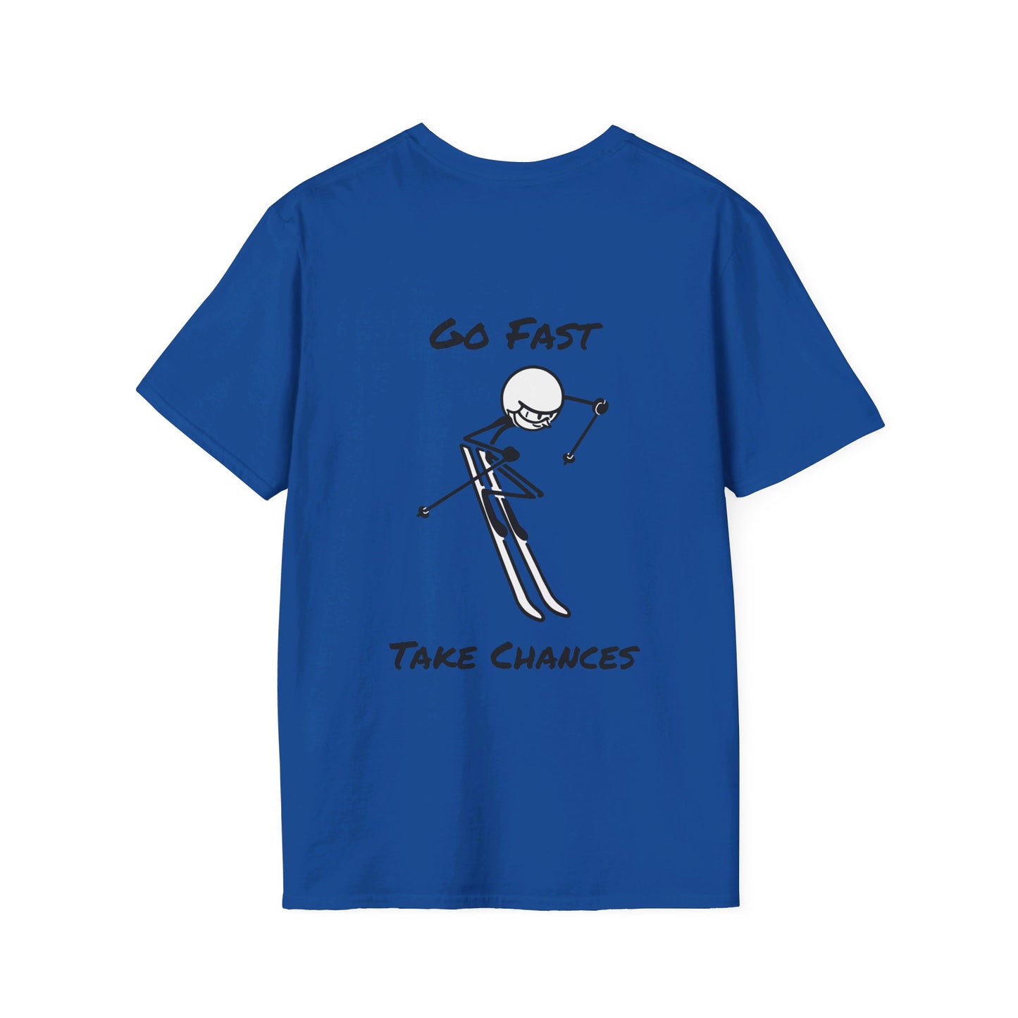 Scary Jerry Go Fast Take Chances Unisex Softstyle T-Shirt