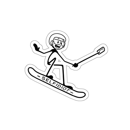 The SelfIdiot Kiss-Cut Stickers