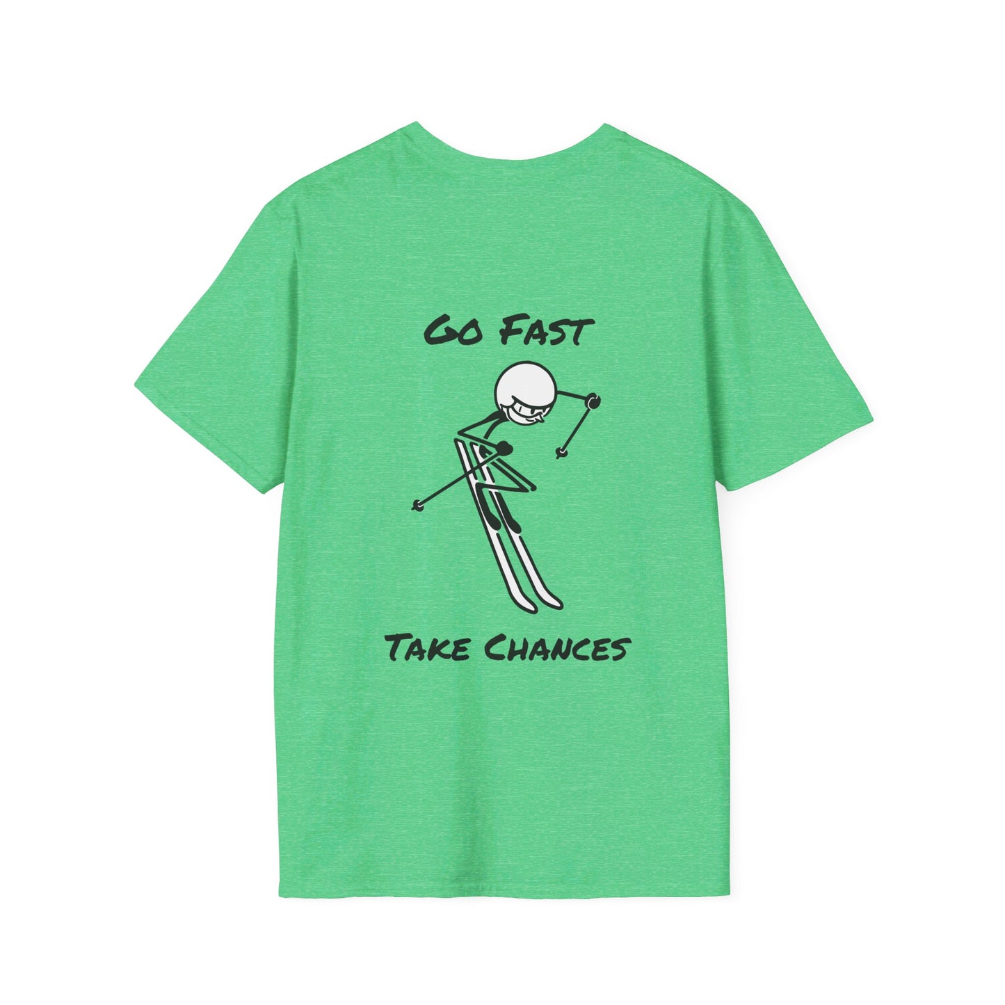 Scary Jerry Go Fast Take Chances Unisex Softstyle T-Shirt