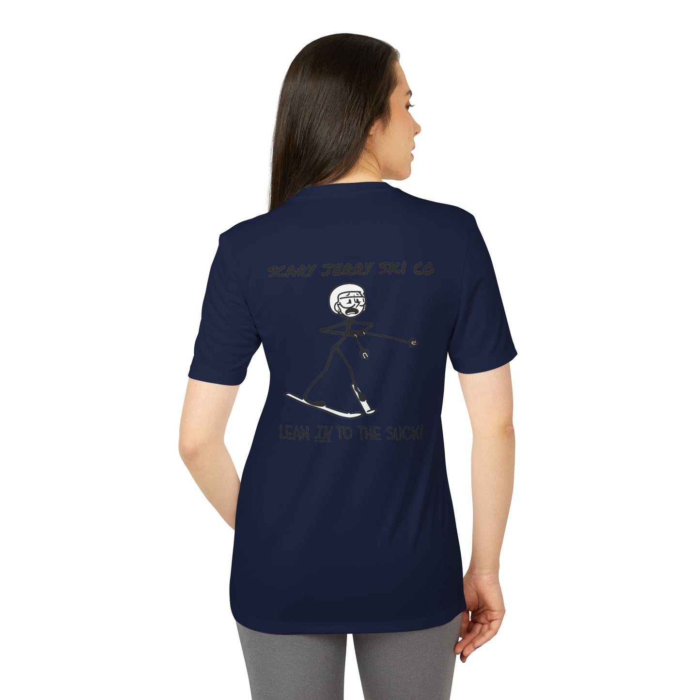 adidas Unisex Scary Jerry Lean In To The Suck Sport T-shirt