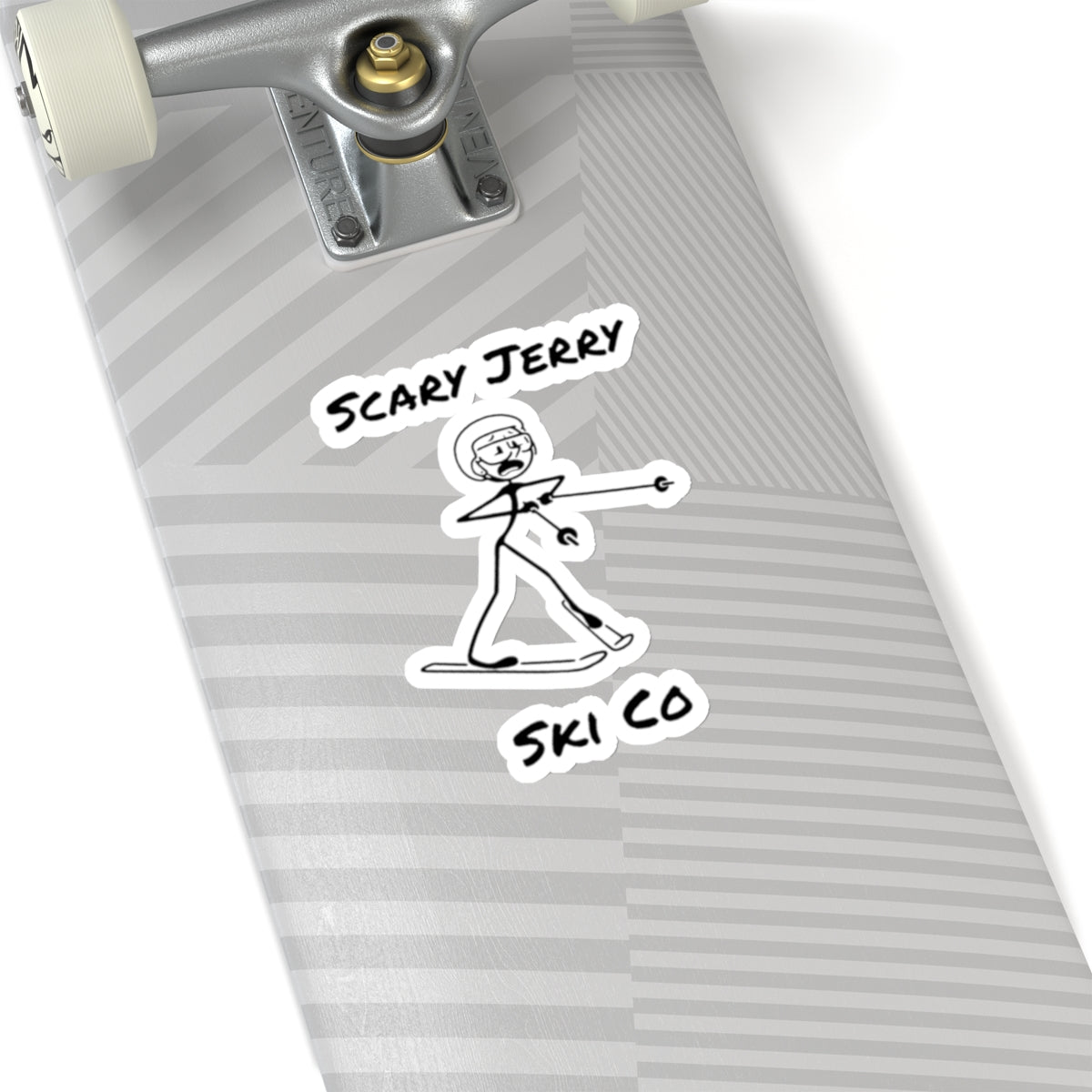 Scary Jerry Ski Co Kiss-Cut Stickers