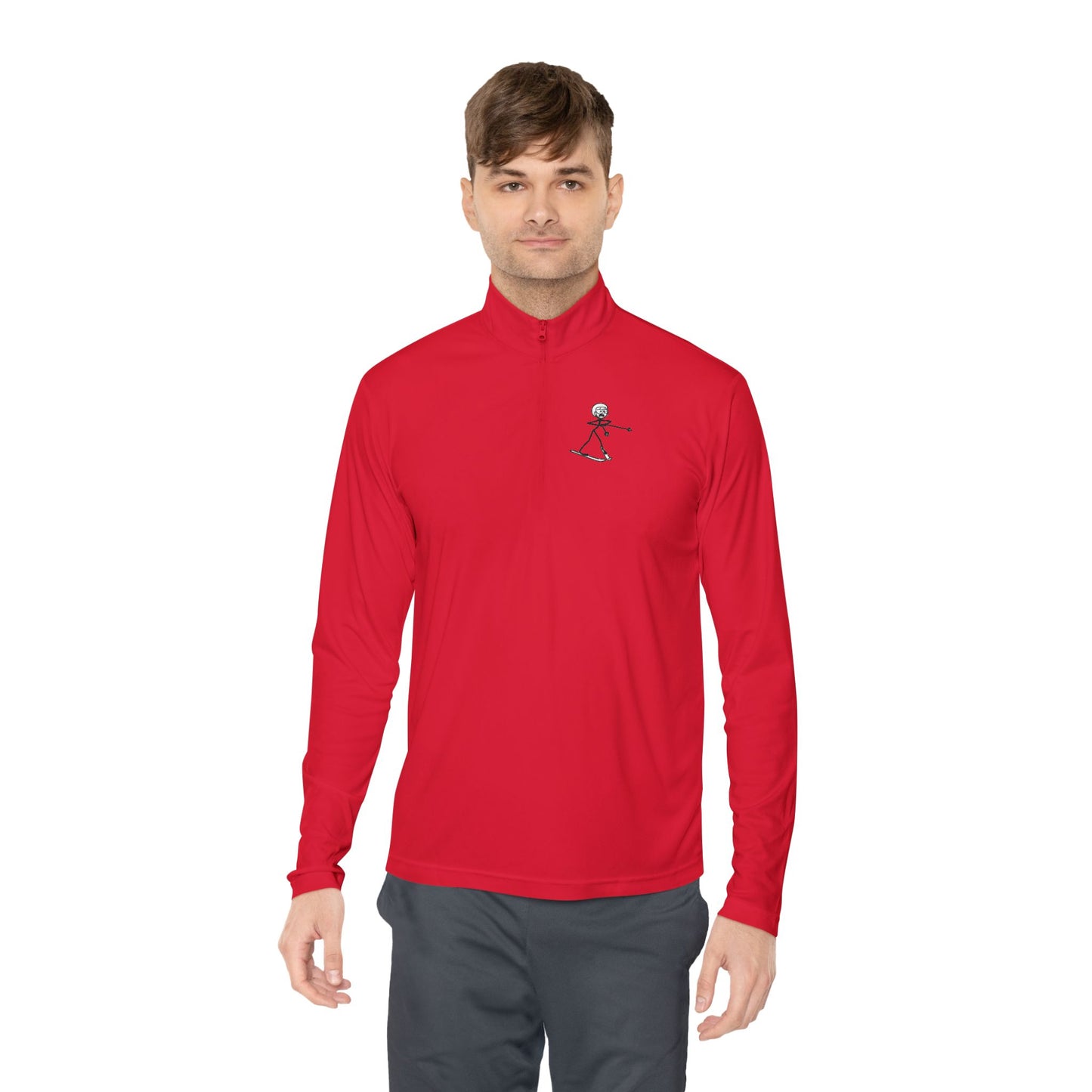 Scary Jerry Unisex Quarter-Zip Pullover