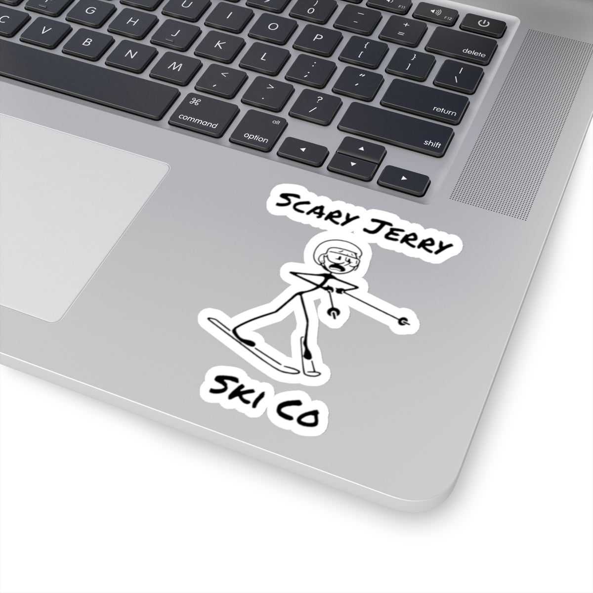 Scary Jerry Ski Co Kiss-Cut Stickers